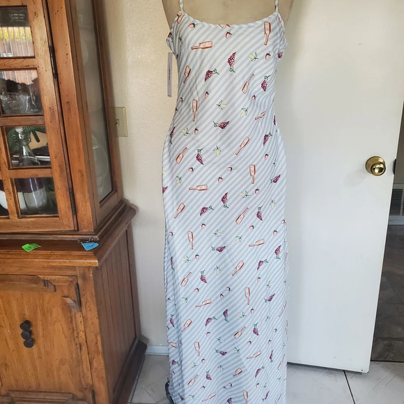 Princess Polly Light Blue Maxi Dress with Fun Prints - Picture 3 of 12
